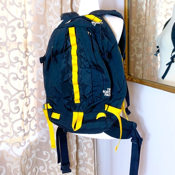 The North Face Hiking Backpack Yellow 